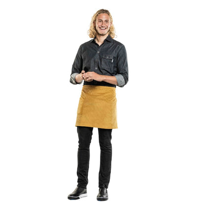 Chaud Devant Short Velvet Kitchen Apron - CHAUD DEVANT