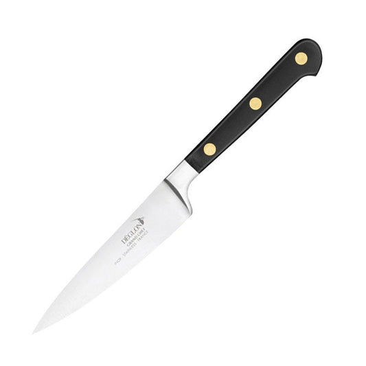 Deglon chef Knives Noir Office Kitchen Knife Grand Chef 3.94 inch Pressed Wood Rivet - Deglon