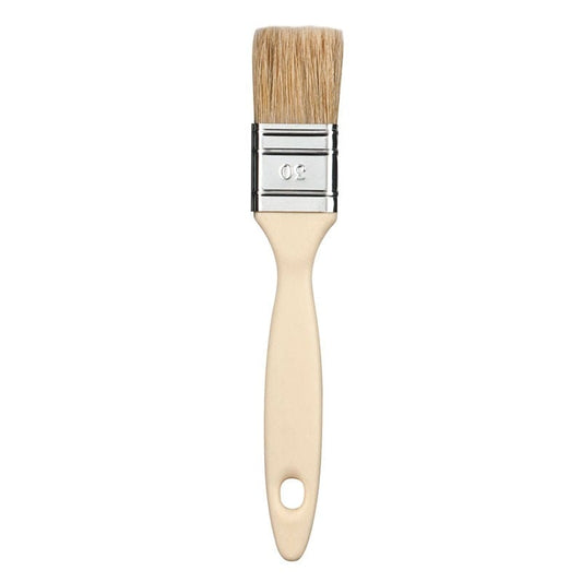 Deglon Ivory Polypropylene White Pastry Brush 1.18 inch - DEGLON