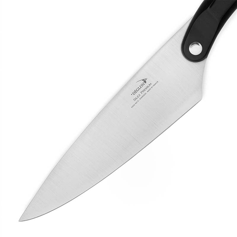 Deglon Noir Stainless Steel Chef's Knife 7.48 inch Silex Premium - DEGLON