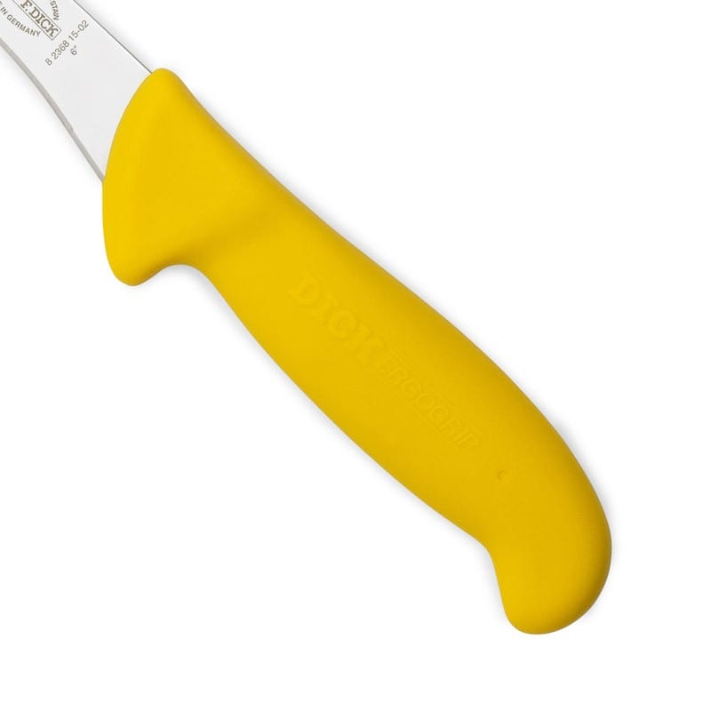 Dick Boning Knife with Narrow Blade Ergogrip Yellow 5.91 inch - DICK