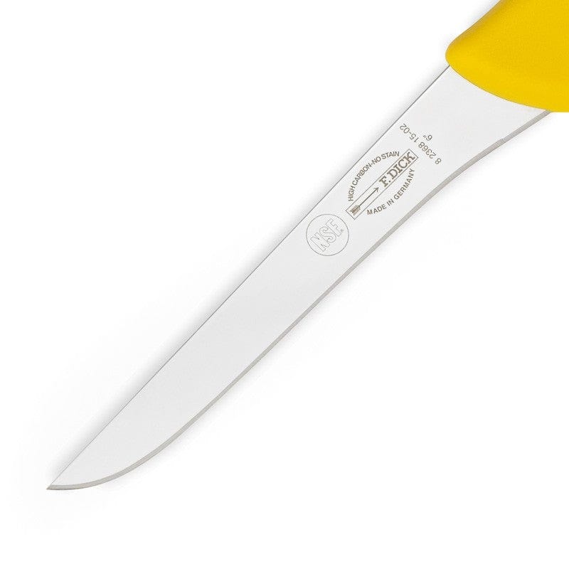 Dick Boning Knife with Narrow Blade Ergogrip Yellow 5.91 inch - DICK