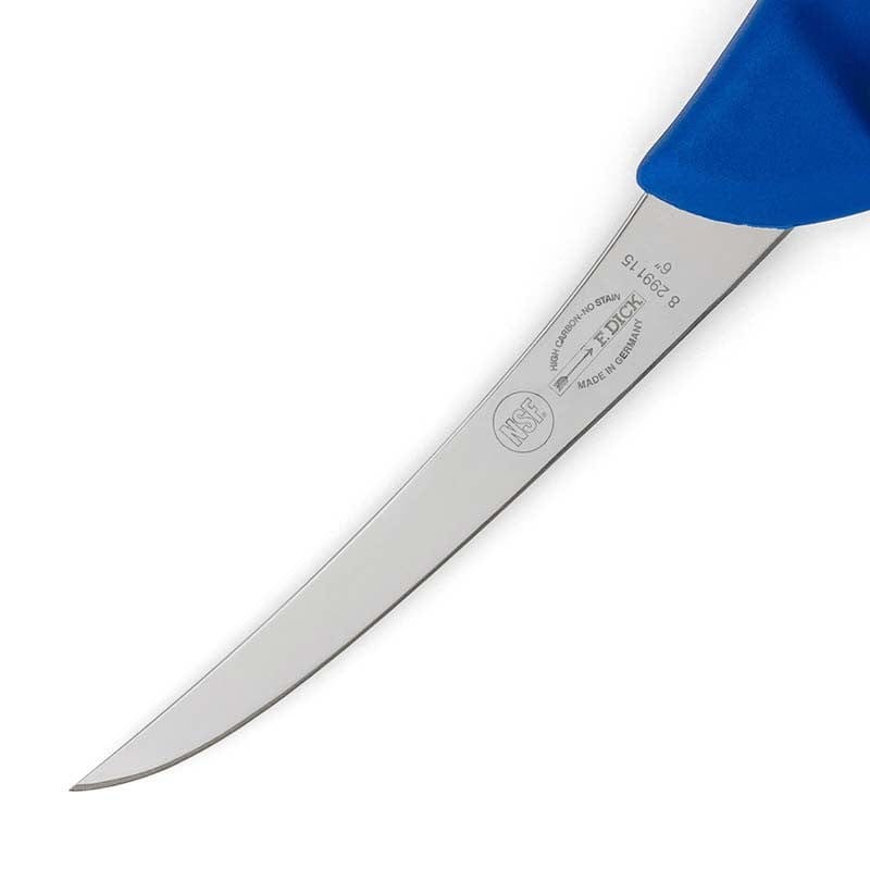 Dick Boning Knife with Stiff Blade Ergogrip Blue 5.91 inch - DICK