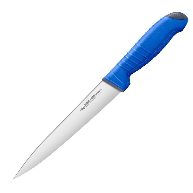 Fischer Bargoin Blue Bi-Material Handle Bleeding Knife 4.72 inch - FISCHER