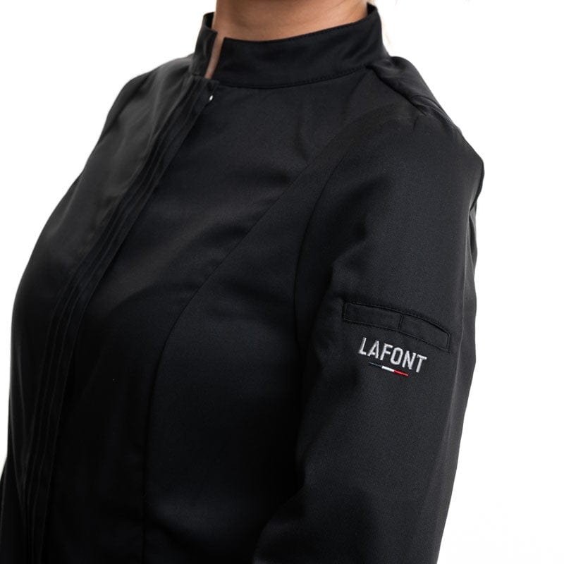 Lafont - Cuisine Women's Black Kitchen Coat - LAFONT