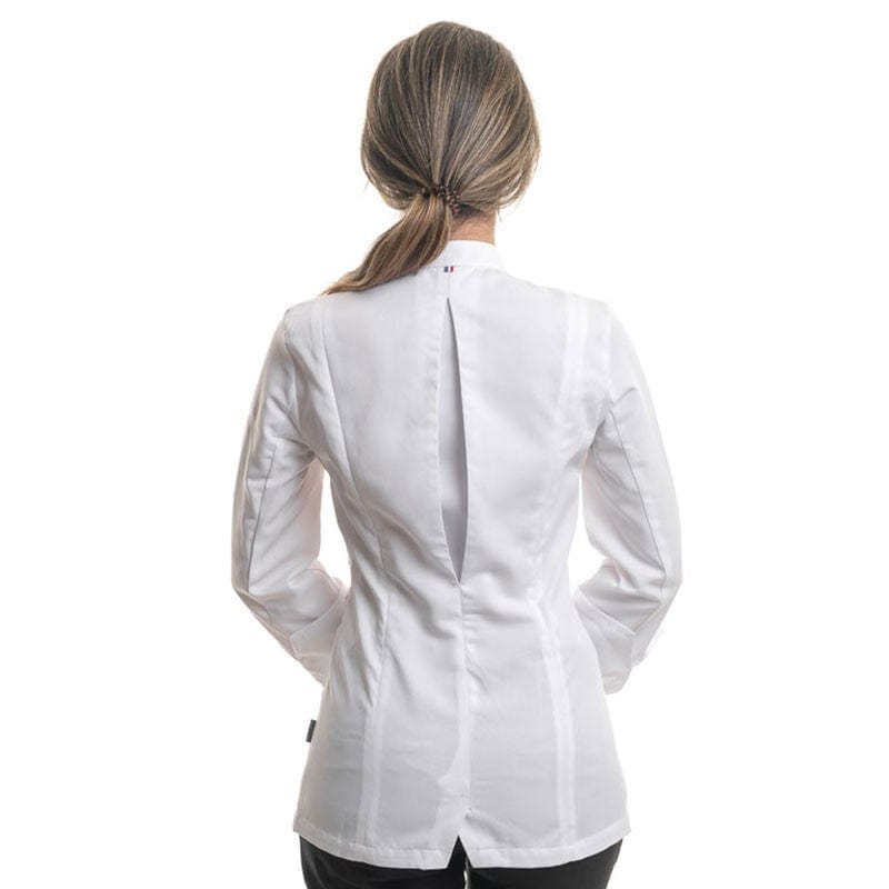 Lafont - Cuisine Women's Titanium White Chef's Coat - LAFONT