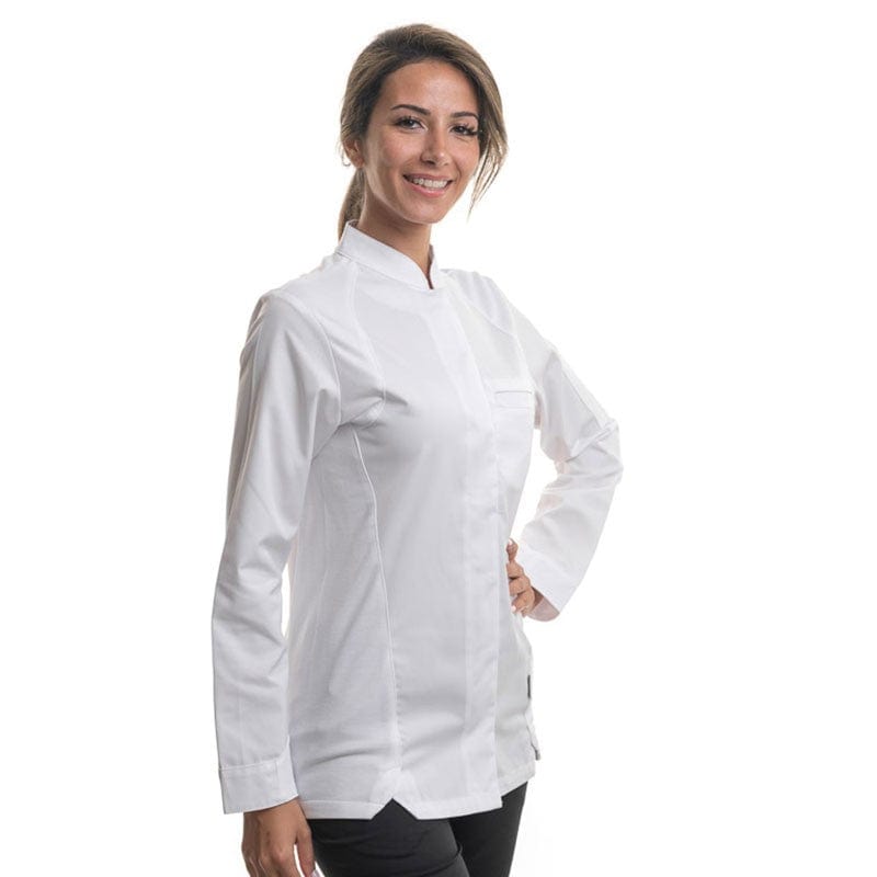 Lafont - Cuisine Women's White Pepper Kitchen Coat - LAFONT