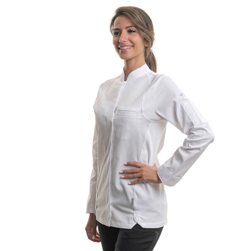 Lafont - Cuisine Women's White Pepper Kitchen Coat - LAFONT