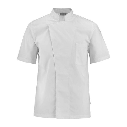 Lafont - Cuisine XS Turnip RSE Men's Short Sleeve White Kitchen Coat - LAFONT