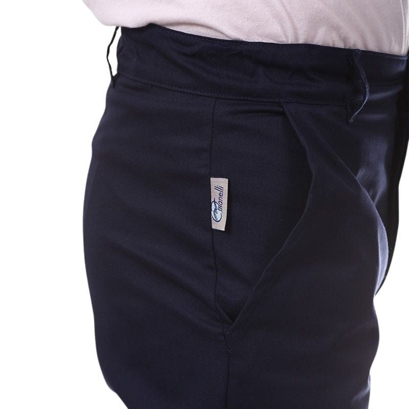 Manelli Blue 1-ply Kitchen Trousers - MANELLI