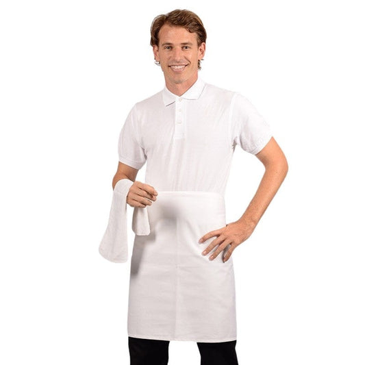 Manelli Half Chef Kitchen Apron 100% Cotton - MANELLI