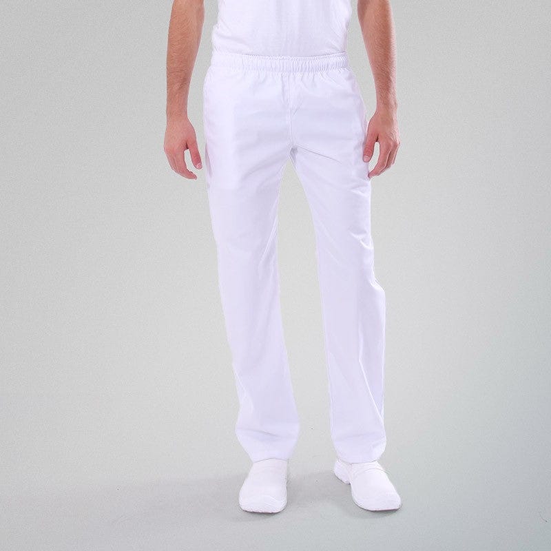 Manelli Mixed Kitchen Trousers White ECO/LYOCELL - MANELLI