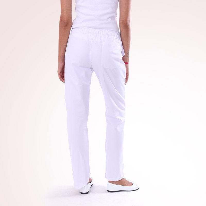 Manelli Mixed Kitchen Trousers White ECO/LYOCELL - MANELLI