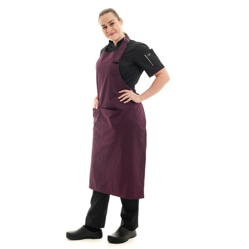 Manelli Plum Bib Apron - MANELLI