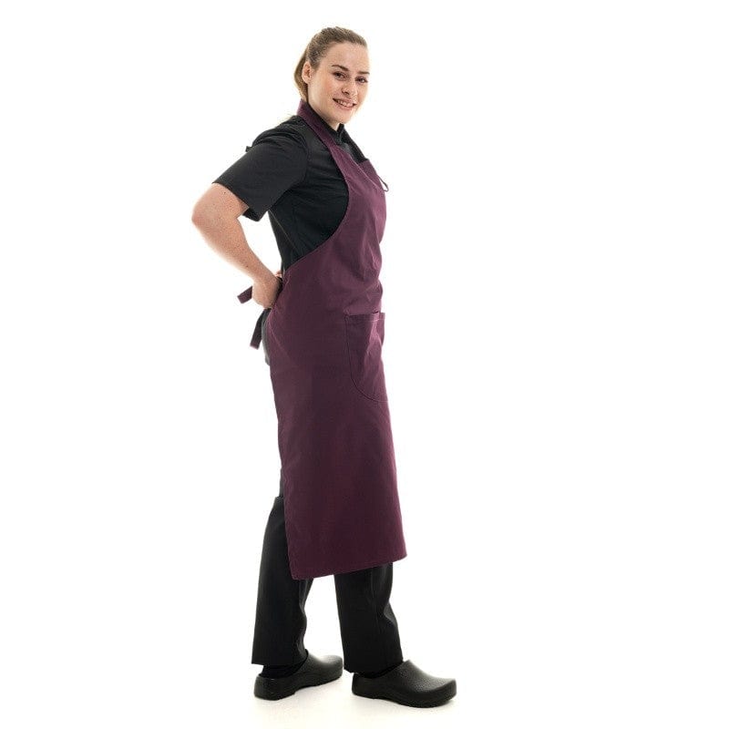 Manelli Plum Bib Apron - MANELLI