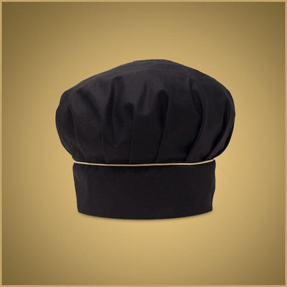 Manelli Toque with Gold Piping - MANELLI