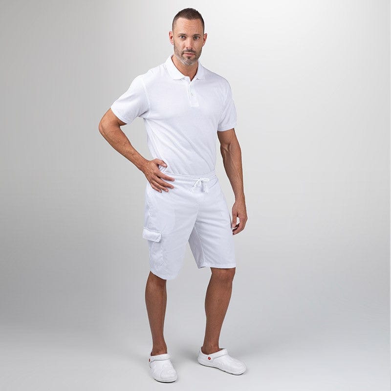 Manelli White Baker's Shorts - MANELLI