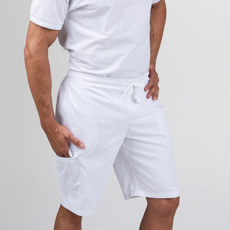 Manelli White Baker's Shorts - MANELLI