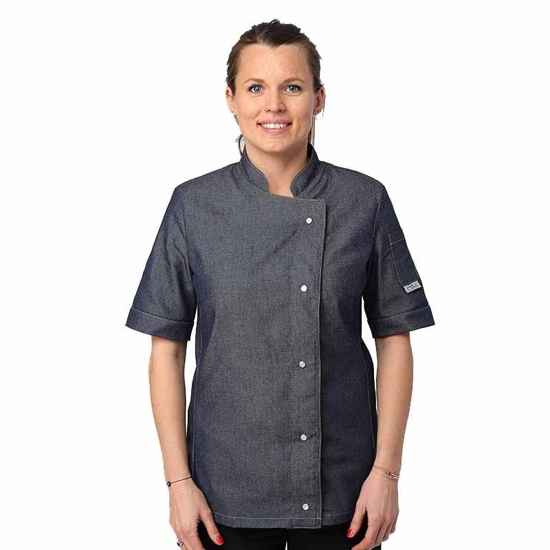 Manelli Women's Jean Long Sleeve Pocket Kitchen Coat - MANELLI