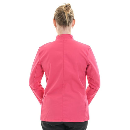 Manelli Women's Pink Short Sleeve or Long Sleeve Kitchen Coat - MANELLI