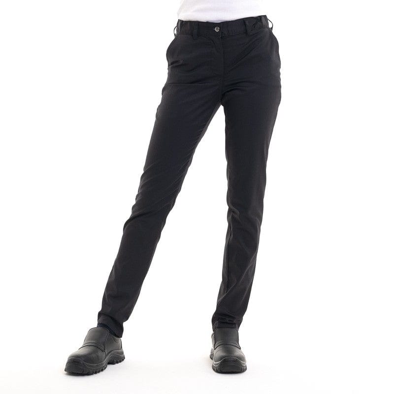 Robur Adelie Women's Black Kitchen Pants - ROBUR