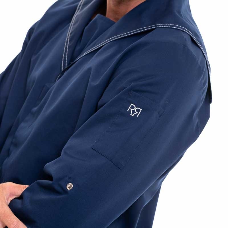 Robur BATO Navy Peacoat Coat - ROBUR