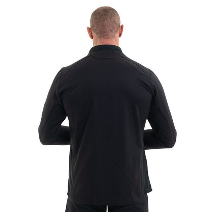 Robur Black Long Sleeve Chef Coat Broto - ROBUR