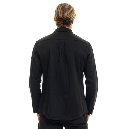 Robur Black Long Sleeve Kitchen Coat Figari - ROBUR