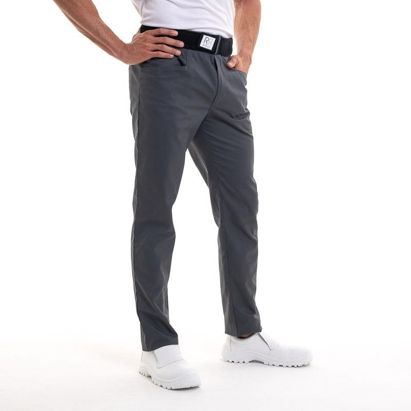 Robur Gray / L Archet Anthracite Gray Kitchen Trousers - ROBUR