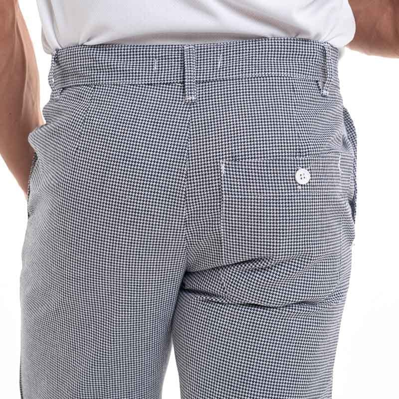 Robur Houndstooth Kitchen Pants Oural - ROBUR