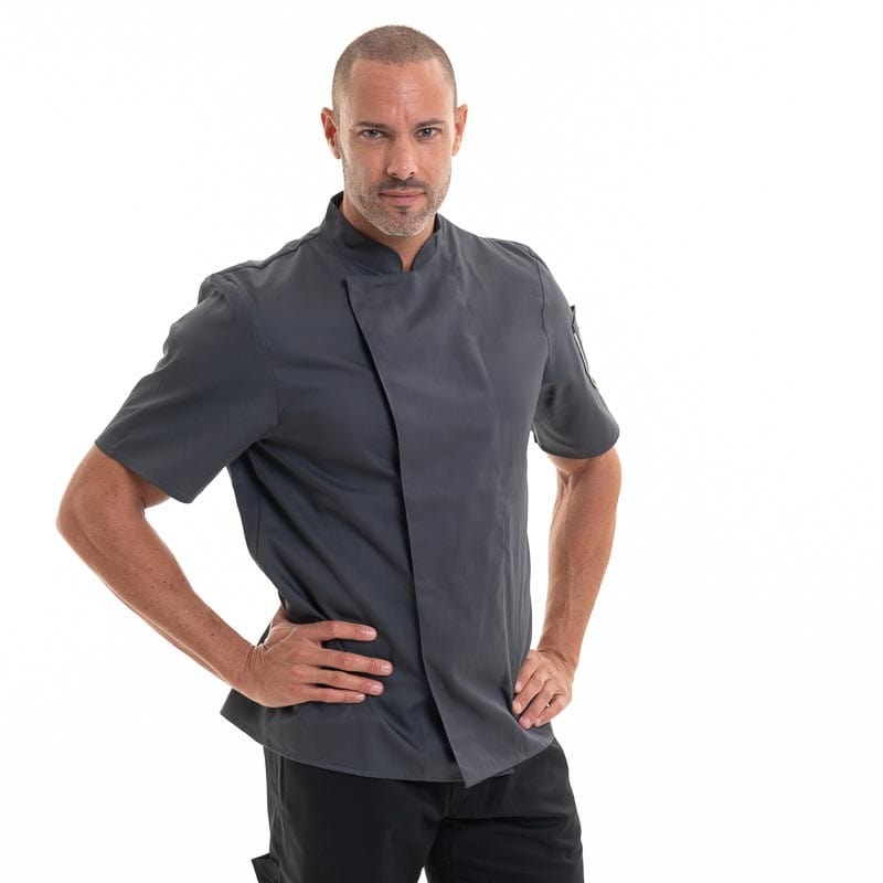 Robur Nero MC Gray Kitchen Coat - ROBUR