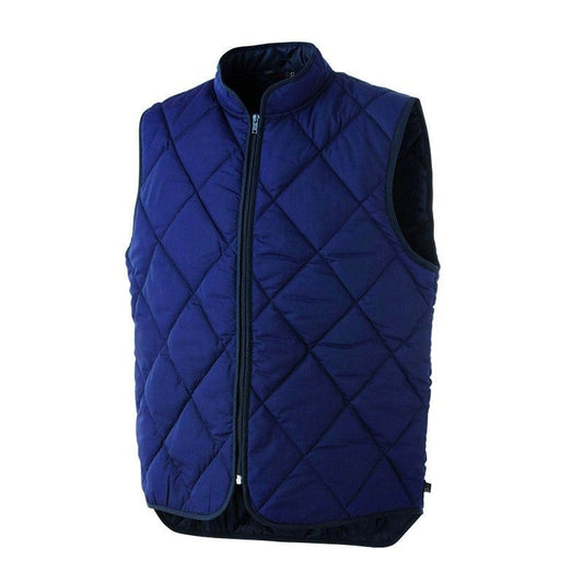 Robur Ulisse Navy Blue Quilted Anti-Cold Vest - ROBUR