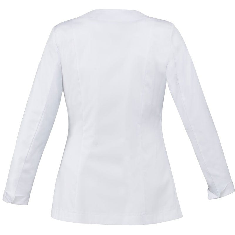 Robur White Women's Kitchen Coat Valloire Cotton - ROBUR