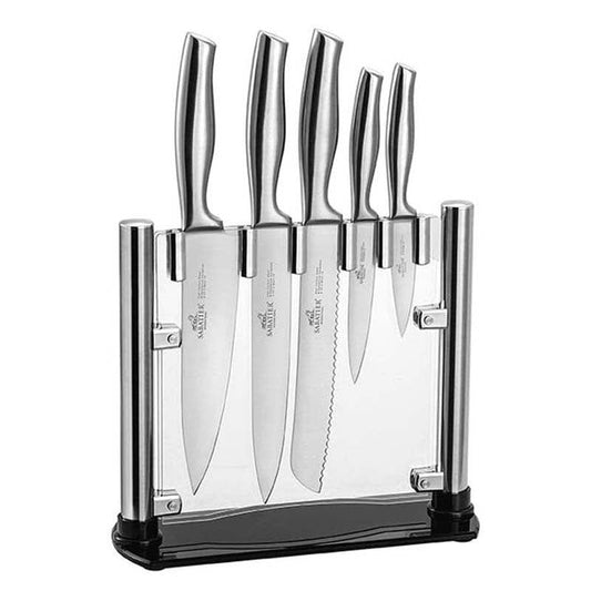 Sabatier FUJI Acrylic Block + 5 ORYS Knives - SABATIER