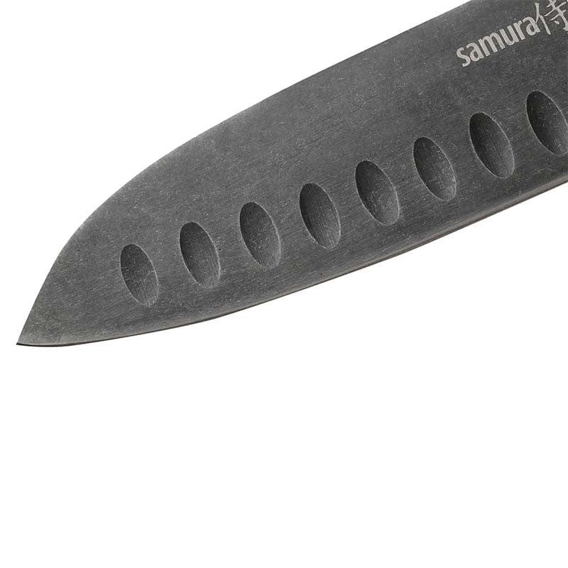 Samura Santoku Knife 5.12 inch MO-V STONEWASH - SAMURA