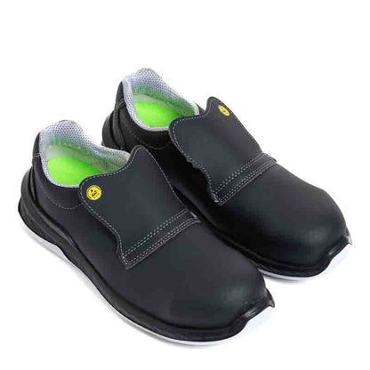 UPower Black Kitchen Shoes without Metal with Anti-Slip Sole Londra - UPOWER