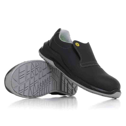 UPower Black Kitchen Shoes without Metal with Anti-Slip Sole Londra - UPOWER